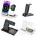 15W 4 in 1 Wireless Quick Charger Magnetic Dock Charging Station For Phone Watch Mobile Accessories