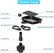 3 in 1 Rotating Car Cup Holder Tray Secure & Organized Drink Food Storage Mount Car Accessories