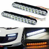 30LED Car Daylight w/ Amber Turning Indication Lights Car Accessories