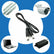 0.25-5m 5.5*2.1mm Male To Male DC Power LED CCTV Adapter Cable CCTV Camera Accessories
