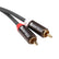 Evertech 1.5M Dual RCA Male To Dual XLR Male Cable XLR To 2 RCA AV Cables