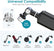 Microphone Boom Arm Stand Compatible with HyperX QuadCast, Rode and Blue Yeti Party Effects