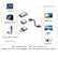 DisplayPort 90 Degree DP Adapter AV Adapters