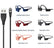 Charging Cable For AfterShokz Aeropex Bone Conduction Headphone Mobile Accessories