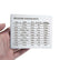 Magnetic Measuring Equivalents Sign (M60) Home Essentials
