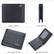 Baellerry Slim Men’s Wallet Card Bifold with Anti-theft Chain Minimalist Style Home Essentials
