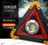 W838 Triangle Car Repair Working Lamp Warning Traffic Light 1600LM 4 Modes Automotive Tools