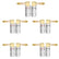 Gold Plated 4mm Banana Plugs for Speaker Wire AV adapters