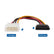 16cm 4 Pin Molex Male to SATA Female Power Cable PC Accessories