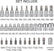 34Pcs 3/8" 1/4" Drive Star Hex Bit E-Torx Socket Set Automotive Tools