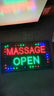 MASSAGE OPEN LED Neno Sign 55CM X 33CM Ready-Made LED Signs