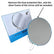 8" Round Cosmetic Makeup Double Sided Table Desk Mirror 2x Magnify Folding Zoom Home Essentials