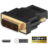 DVI Male to HDMI Female Adapter M12 AV Adapters