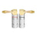 Gold Plated 4mm Banana Plugs for Speaker Wire AV adapters