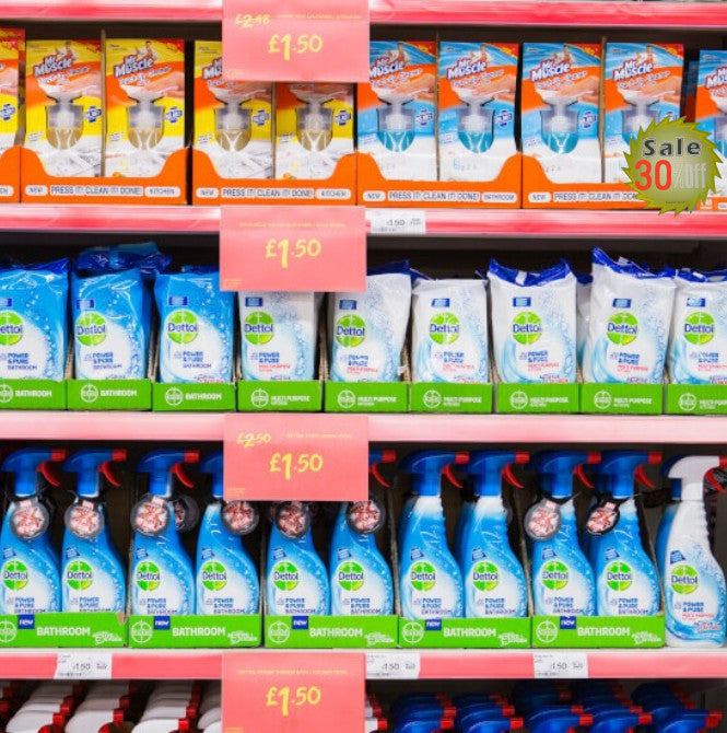 Shop Sale Promotion Clearance Sign Business & Office Equipment