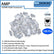 100Pcs RJ45 8P8C Connector Modular Network Cable Plug Data & Communication