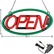LED Neon Open Sign Remote Controlled W/ 12V Adapter & Chain 58x30cm Ready-Made LED Signs
