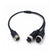 40cm 4Pin Splitter Cable for Bus Truck Reversing Camera Car Accessories