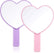 Heart Shaped Hand Held Mirror Home Essentials