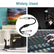 6.35mm Mono TS Guitar Signal Audio Y Splitter Cable 1/4 Mono Male to Dual Female AV Adapters