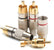 Gold Plated Speaker Phono Adapter RCA Male to 2 Screw Terminal RCA270 Solderless AV Adapters