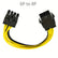20cm 6-pin to 8-pin PCI Express Power Converter Cable For GPU Video Card PCIE PC Accessories