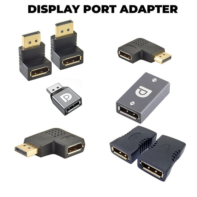 DisplayPort 90 Degree Adapter DP L Shape Converter Male to Female Joi ...
