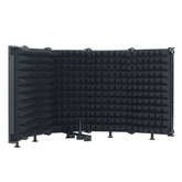 Folding Studio Microphone Isolation Shield Panels 3 Options Party Effects