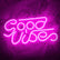 33x17.8cm USB Powered Good Vibes Ready-Made LED Signs