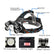 Silver 5 head Headlamp RS37 High Power 5X Cree T6 LED Headlight Outdoor Gear
