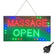 MASSAGE OPEN LED Neno Sign 55CM X 33CM Ready-Made LED Signs
