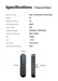 Bluetooth 5.0 Wireless Audio Adapter Transmitter Type-C for Switch PS4 PC