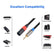 3.5mm Stereo to XLR Male Balanced Cable 0.3m to 5m AV Cables