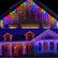 Solar 96 LED Joinable Icicle String Fairy Lights Party Effects