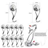 Magnetic Hooks Swivel Swing Hook Home Essentials