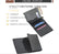 RFID Blocking PU Credit Card Holder Auto-eject Men Wallet Money Cash Clip Purse Home Essentials