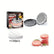 Hamburger Press With 120pcs Silicone Baking Paper Home Essentials