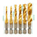 HSS Metric Tap Drill Bit 6pcs Set M3 to M10 Size DIY & Home Tools