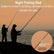 Night Fishing Rod Tip Alert Lamp LED Induction Fishing Fish Bite Alarms Light Outdoor Gear