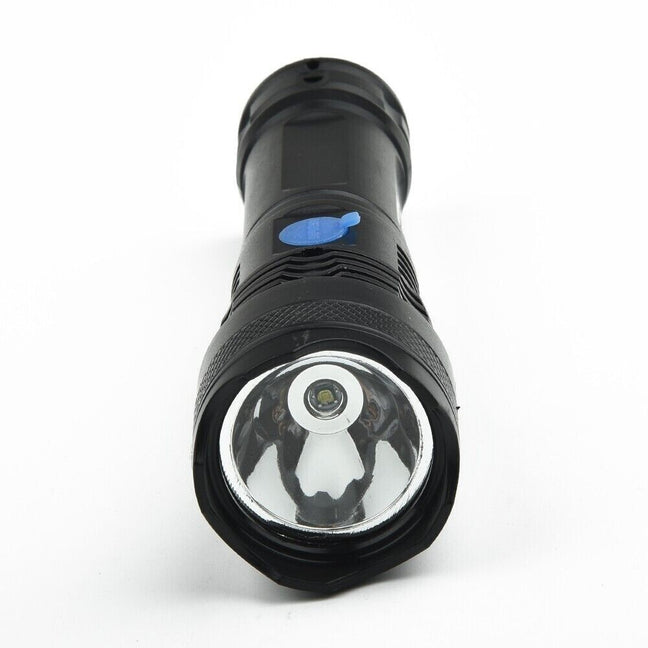 P50 LED Flashlight (RS20) Super Bright Torch USB Rechargeable Zoom La ...