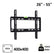 T42 26"-55" Universal TV Wall Bracket Flat Mount 400x400MM TV Accessories