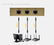2 Ports RJ45 Network Switch Box Data & Communication