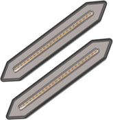 1 Pair of 100LED Turning indicator Taillight Brake Light Amber Red Car Accessories