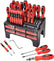100 Piece Magnetic Screwdriver Set Power Socket Nut Driver Bits Ratchet w/ Rack DIY & Home Tools