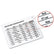 Magnetic Measuring Equivalents Sign (M60) Home Essentials