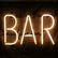 40cm x 30cm USB Powered Warm White BAR Ready-Made LED Signs