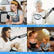 USB Powered Magnifying Glass with 72 LED Light Magnifier Desk Stand Lamp DIY & Home Tools