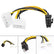 20cm Dual Molex 4 Pin to 8 Pin PCI-E Express For Video Card Power Cable PC Accessories