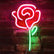 USB Powered Rose Ready-Made LED Signs
