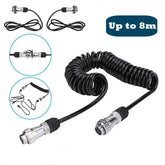 Suzy Coil 5 4 Pin Trailer Cable for Caravan Reverse Camera Car Accessories